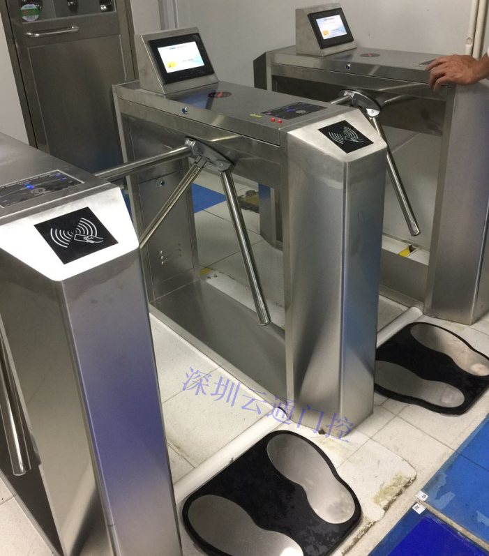 ESD防靜電三輥閘，帶顯示屏
